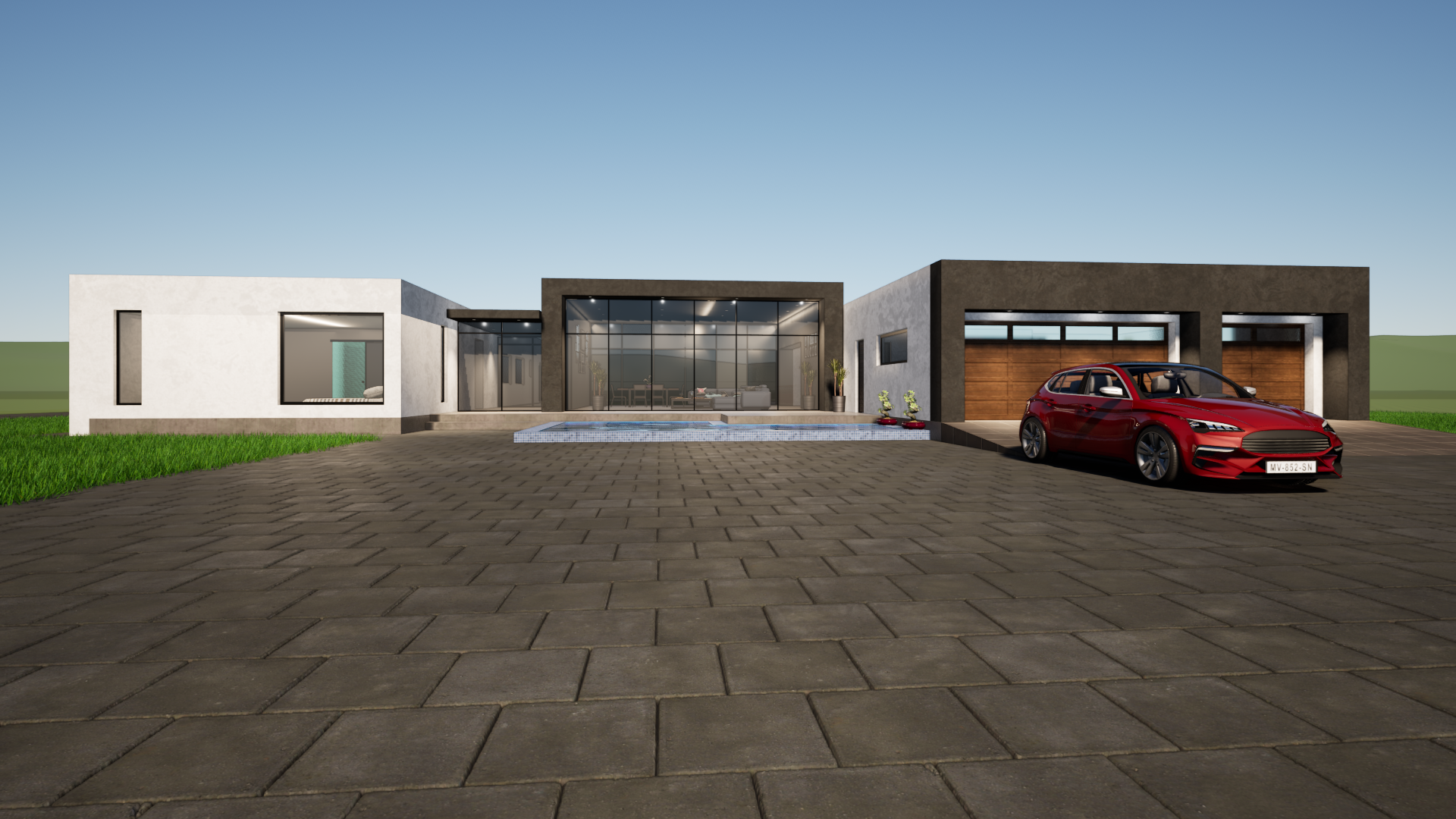 Architecture splash visual